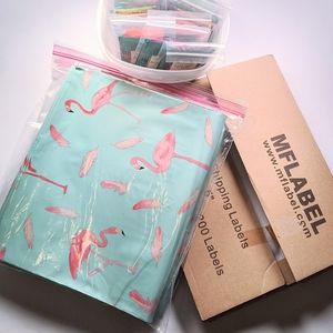 Shipping supplies open box bags labels free gifts